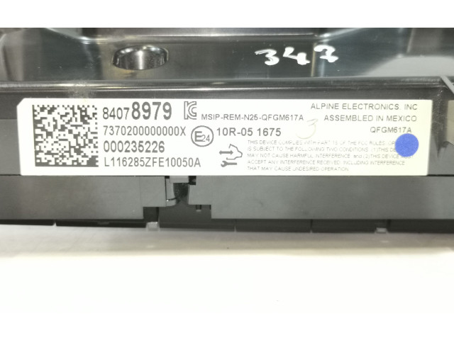 Блок управления климат-контролем 84078979, 000235226   Chevrolet Camaro