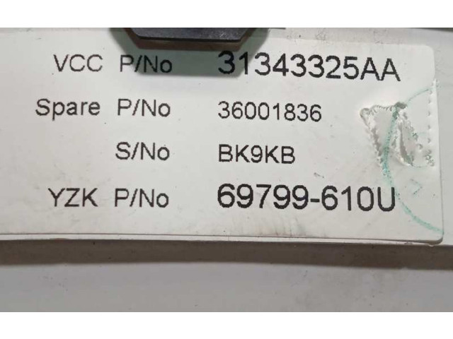 Панель приборов 31343325AA   Volvo S60       