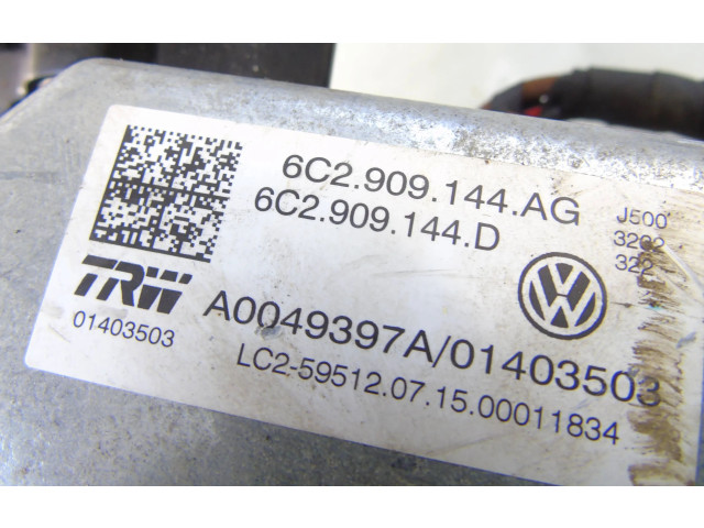  рейка  Колонка рулевая 6C2423510BE, 6C2909144AG   Skoda Fabia Mk3 (NJ) 2015 - 2021 года