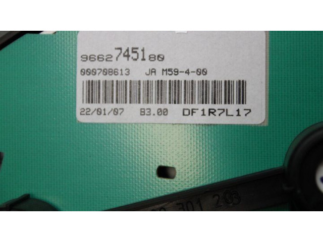 Přístrojová deska  Citroen Berlingo 2007 9662745180, 000708613  