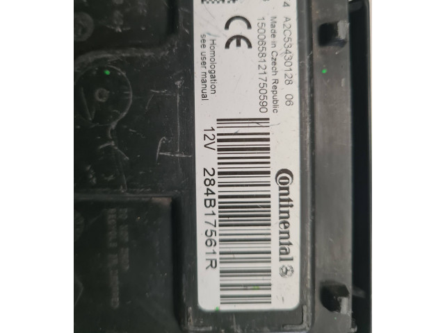 Блок управления 284B17561R, A2C53430128   Dacia Lodgy