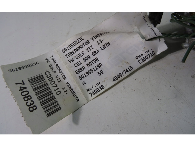 Моторчик дворников 5G1955119A, 5G1955119A Volkswagen Golf VII