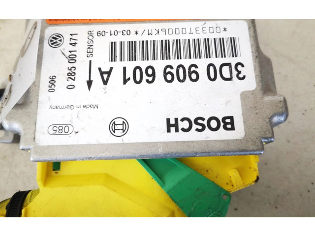 Блок подушек безопасности 3d0909601a, 0285001471 Volkswagen Phaeton