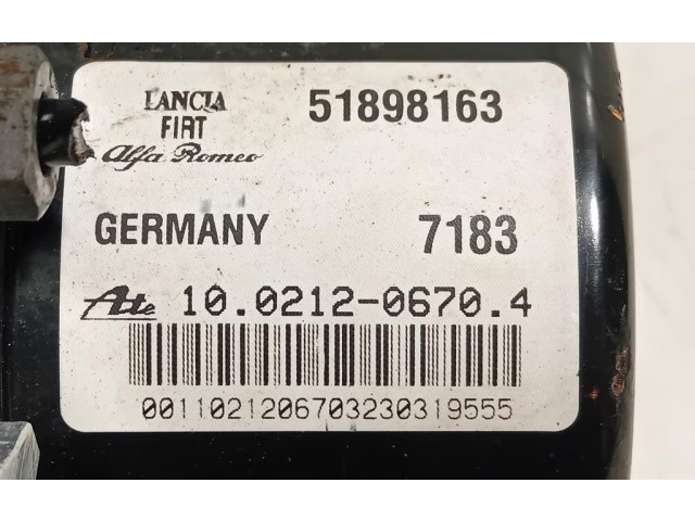 Блок управления АБС 51898163, 51898163 Alfa Romeo Giulietta