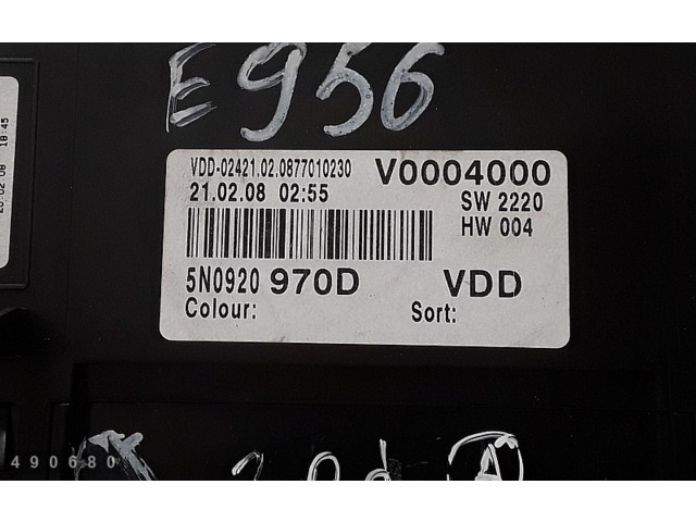 Přístrojová deska  Volkswagen Tiguan 2008 v0004000, a2c53023102  