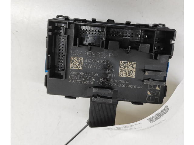 Рулевая рейка Блок управления дверью 5Q4959392P, A2C7770860200 Volkswagen Caddy 2020 - года