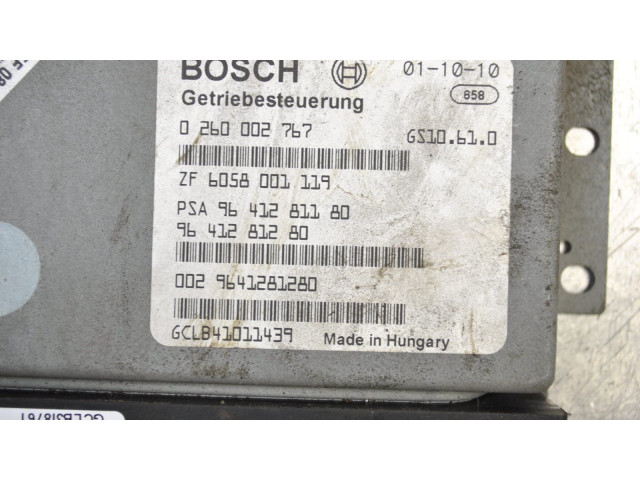 Блок управления коробкой передач    Citroen C5