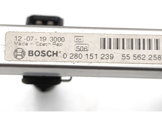 Комплект форсунок 0280158181, 0280151239 Opel Meriva B A14XER