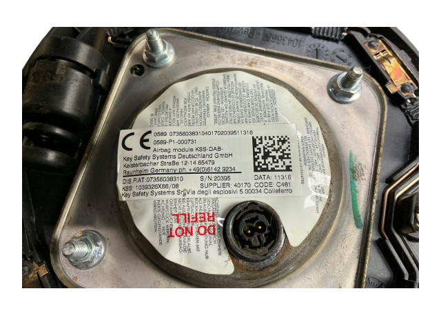 Подушка безопасности водителя 07356038310   Jeep Renegade