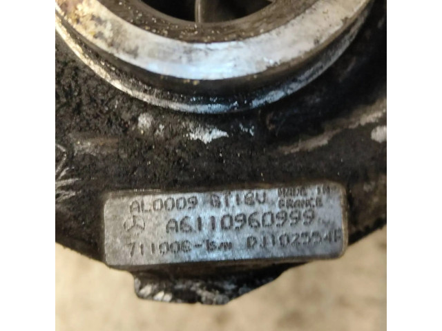 Turbodmychadlo Турбина A6110960999, 0J182554F Mercedes-Benz C W203 2.2