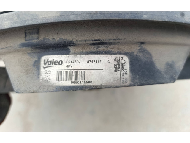 Вентилятор радиатора     9650116580    Citroen C4 I 