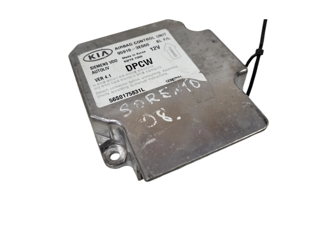 Блок подушек безопасности 959103E060, 5WY7056   KIA Sorento