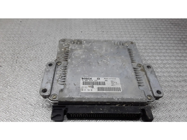 Блок управления двигателя 0281010137, 9635158480 Citroen Xsara