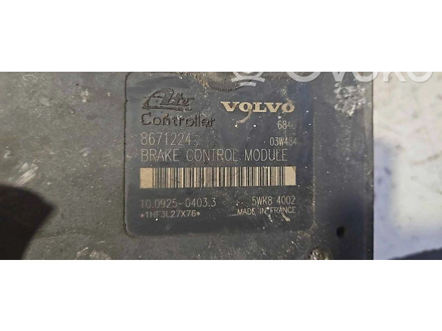 Блок АБС 8671224, 10092504033   Volvo  XC90  2003 - 2006 года