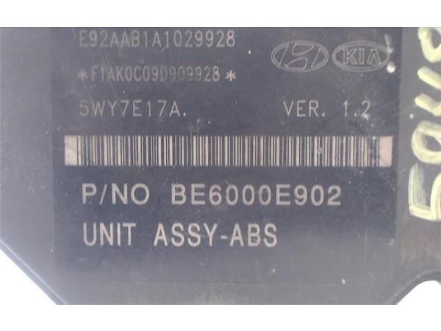 Блок АБС 589100X510, BE6000E902   Hyundai  i10   -  года