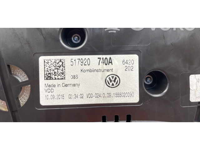Панель приборов 517920740A Volkswagen Golf Sportsvan