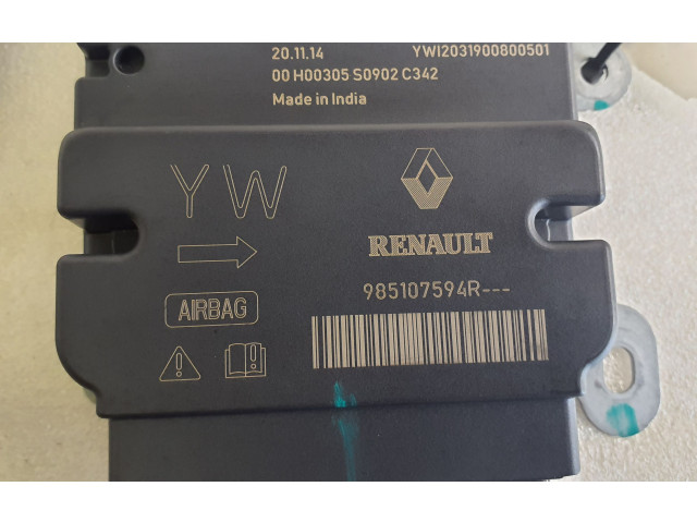 Блок подушек безопасности 985107594R, A3C07032900 Dacia Spring