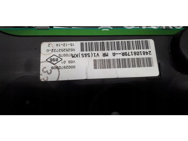 Панель приборов 248108179R Dacia Dokker