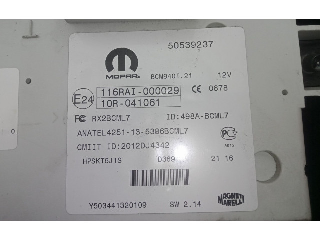 Pojistková skříňka Řídící jednotka BSM    Alfa Romeo Giulietta 2016