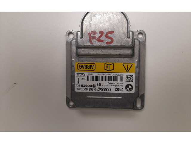 Блок подушек безопасности 6858547, 0265020319   BMW X3 F25