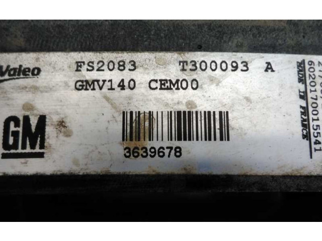 Вентилятор радиатора     3639678, FS2083T300093A    Citroen C3 Aircross 