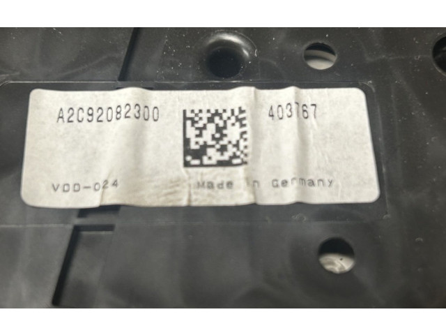 Přístrojová deska Volkswagen PASSAT B8 USA 2015 3G0920751, 3G0920751