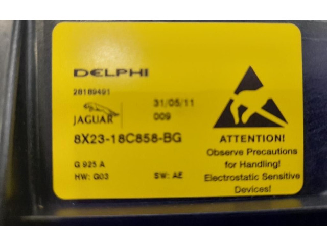 Блок управления климат-контролем 8X2318C858BG, 8X2318C858BG   Jaguar XF X250