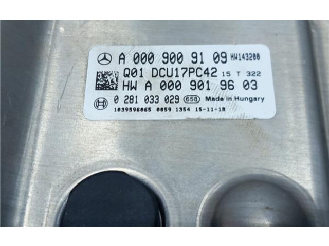 Блок управления A0009009109, A0009019603   Mercedes-Benz GLE (W166 - C292)