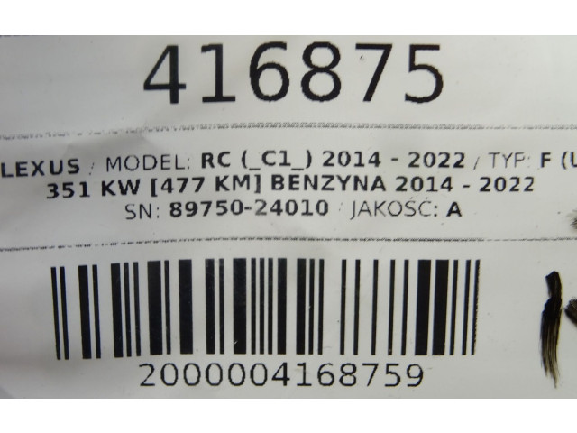 Блок управления 89750-24010   Lexus RC