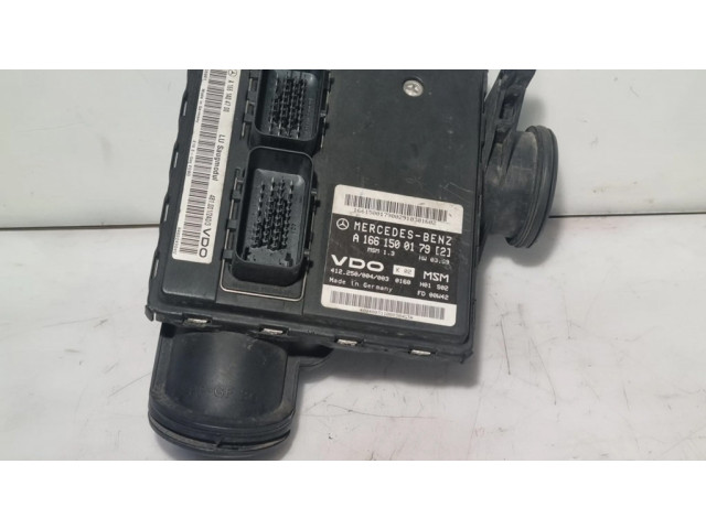 Блок управления двигателя A1661500179, A1661404700   Mercedes-Benz A W168