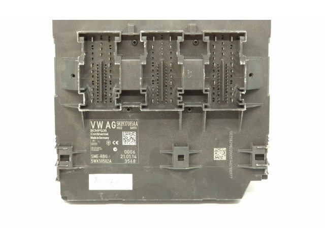 Блок комфорта 5K0937085AA, 5WK50502A Volkswagen Caddy