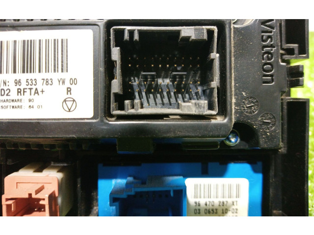 Блок управления климат-контролем 96533783YW00, 96512442XT Peugeot 306