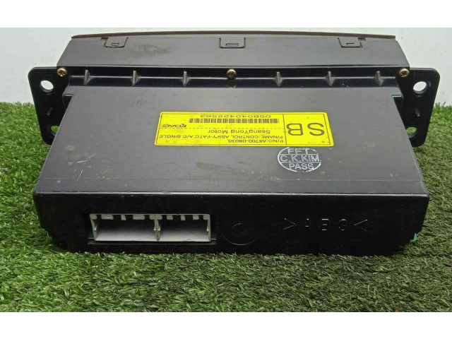 Блок управления климат-контролем 6870008030, CON.TARAS SsangYong Rexton