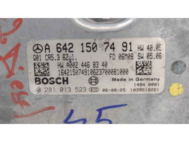 Řídící jednotka A0024468340, 0281013523 Mercedes-Benz S W221 2006