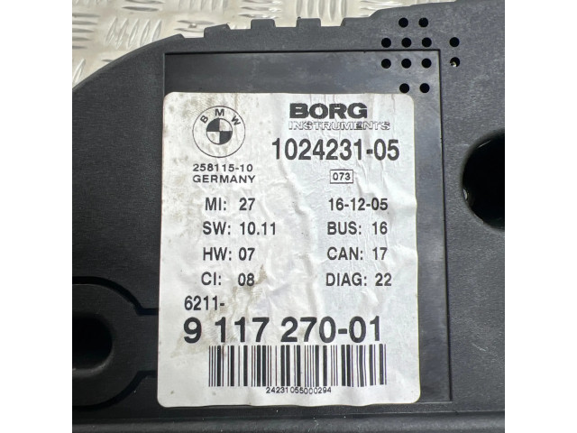 Панель приборов 102423105, 6211117270   BMW Z4 E85 E86       