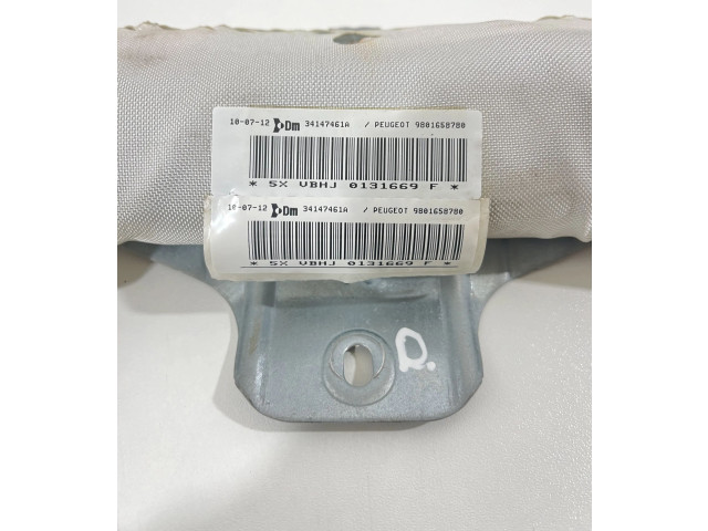 Боковая подушка безопасности 9801658780   Peugeot 5008