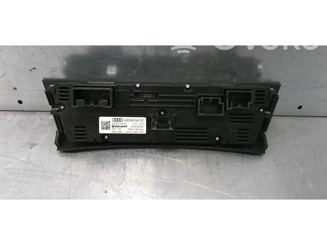 Блок управления климат-контролем 4G0820043CE   Audi A6 S6 C7 4G