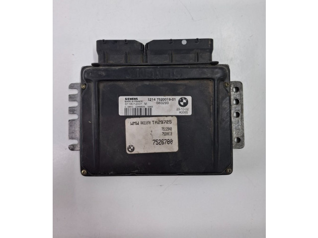 Блок управления двигателем ECU s118012001m Mini One - Cooper R50 - 53