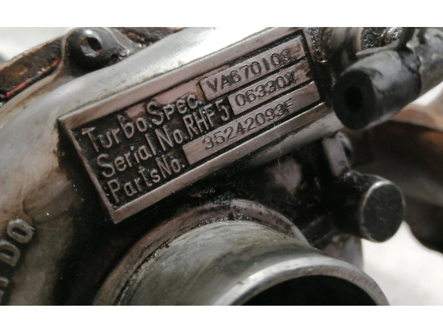 Турбина Chrysler Voyager VA670103 для двигателя VM98B