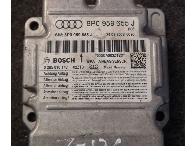 Блок подушек безопасности 8P0959655J, 003CA002ZTSX   Audi A3 S3 A3 Sportback 8P