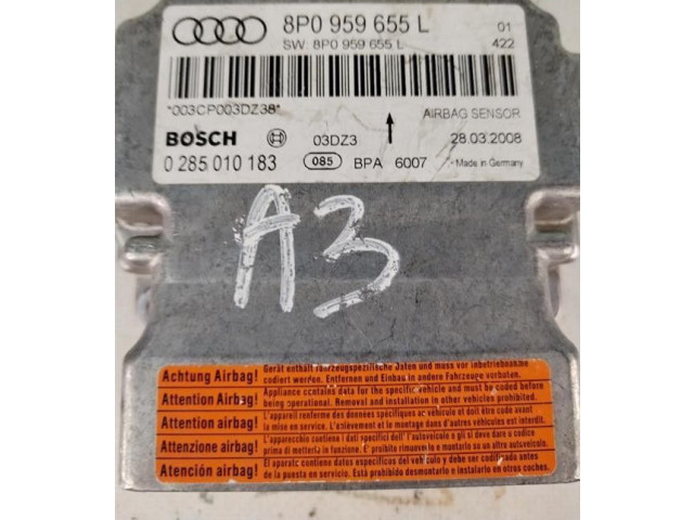 Блок подушек безопасности Audi A3 S3 8P