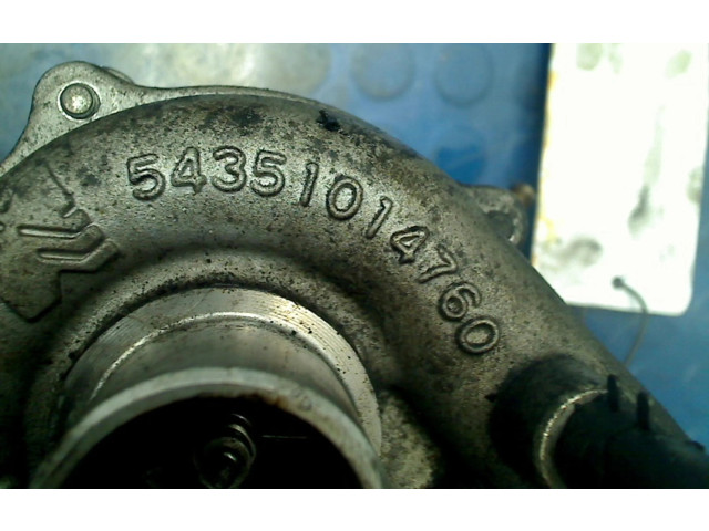  Турбина Citroen Nemo  54351014760, 54351014760   для двигателя DV4TED(8HS)      