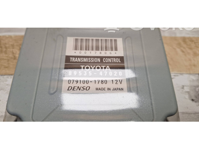 Блок управления коробкой передач 8953547020, 0791001780   Toyota Prius (NHW20)