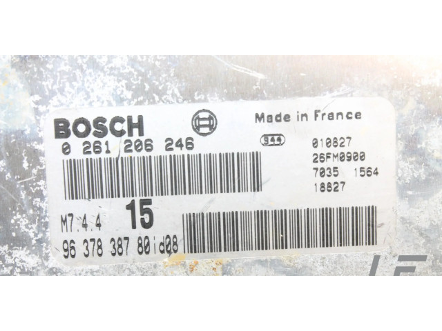 Řídící jednotka 0261206246 Citroen Saxo 2003