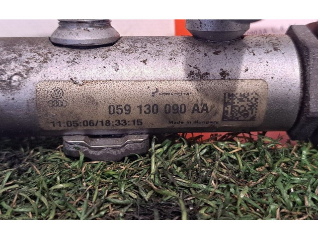Топливная рампа 059130090AA, 059130090AA   Audi A6 S6 C6 4F  