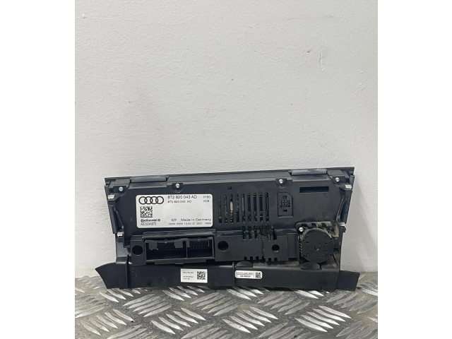 Блок управления климат-контролем 8T2820043AD   Audi Q5 SQ5