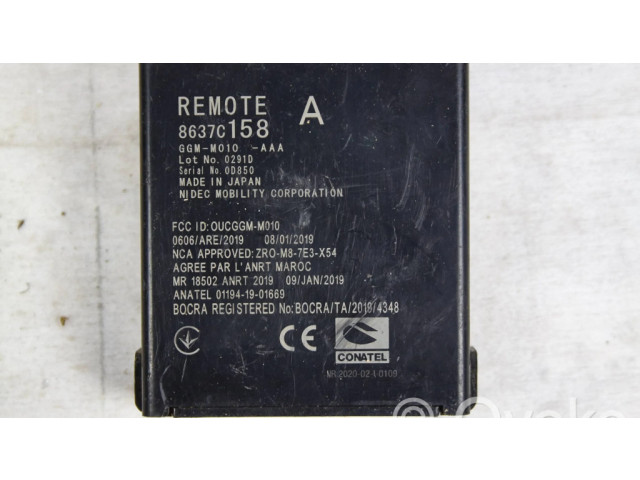 Блок управления 8637C158, GGMM010AAA Mitsubishi Pajero Sport II