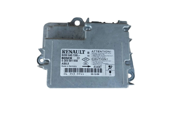 Блок подушек безопасности 8200645158, 063432211   Renault Clio III