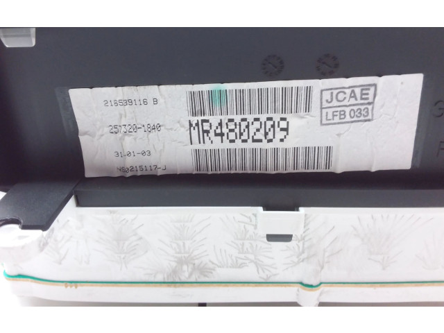 Панель приборов MR480209, 216267314   Mitsubishi Space Star       