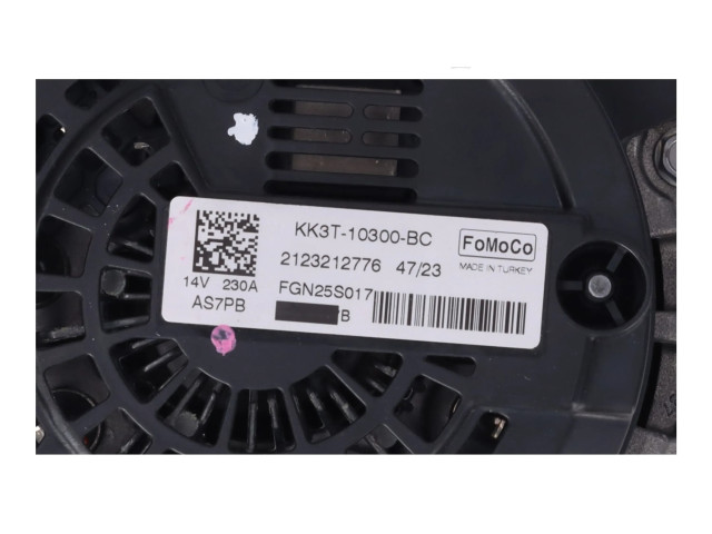 Генератор KK3T10300BC   Ford Transit 2.0     
